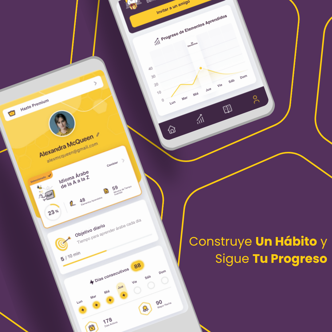 AlifBee – Aprende árabe fácilmente | Código de regalo de acceso Premium