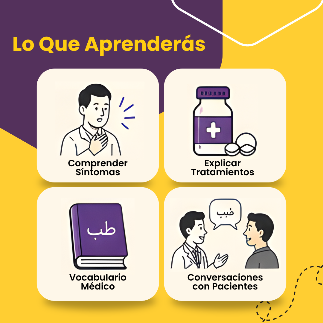 Curso de Árabe Médico de AlifBee para Profesionales de la Salud