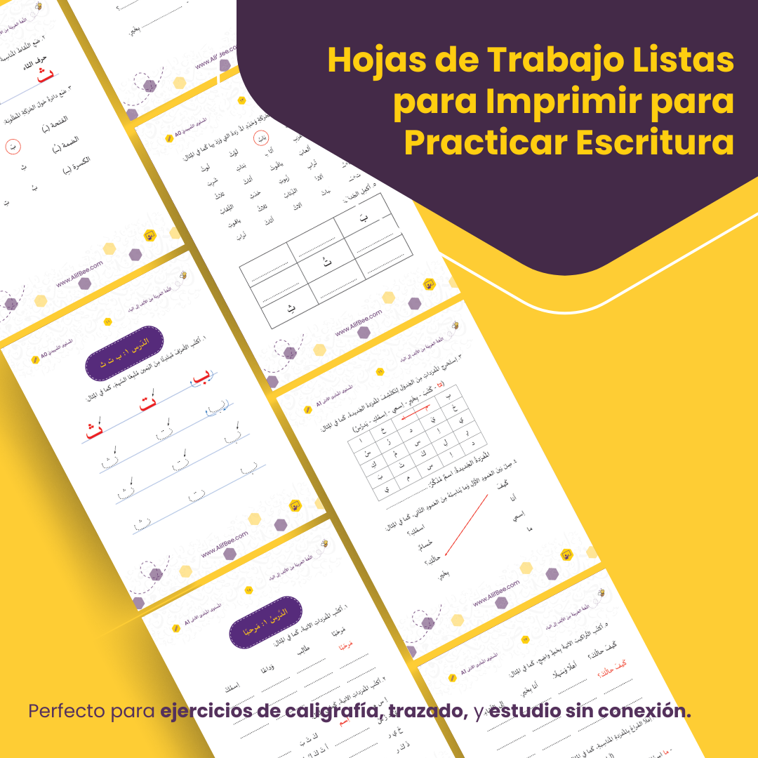 Paquete de acceso a la aplicación AlifBee Premium + 14 libros electrónicos - Sistema completo de aprendizaje de árabe para todos los niveles